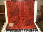 Brand New ~MARZOTTO Throw Blanket 100% Merino Lambswool Reversible 68X51 ITALY