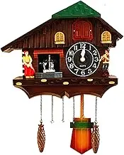 Cuckoo Clock Cuckoo Wall Clock Retro Hanging Hand Craft for Living Room Home for Home Decor
