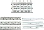Generic 9Pcs Jewellery Organiser W/Hook Wall Mounted Organizer Earrings