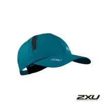 在飛比找momo購物網優惠-【2XU】慢跑帽(海港藍/黑)