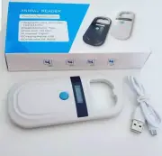 PT180 RFID MICROCHIP SCANNER 134.2Khz ID READER FDX-B CHIP DOG CAT HORSE
