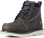 [ARIAT] Unisex-Child Rebar Wedge Moc Toe Waterproof Work Boot Western