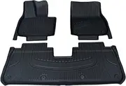 Floor Mats Compatible With Lixiang L7 2023 2024 2025 Orange Trunk Mats Foot Pad TPE Carpet Black Floor Liners(WHITE)