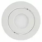 Round Tilt 15W LED SMD Dimmable Downlight White Cool White