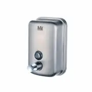 800/1000ml Soap Dispenser Wall Mounted Polished Stainless Steel Commercial