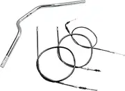 H019-072C Handle Set, European Type 3, Chrome Plated