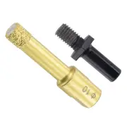 Diamond Drill Bits Set, 10mm Brazed Diamond Core Drill Bits for Tile