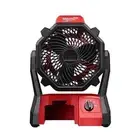 0886-20 M18 Jobsite Fanand Two Light Bars up to 17 hours of run-time