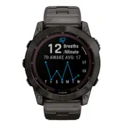 Garmin Fenix 7X Sapphire Solar - DLC Titanium