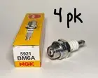 4 NGK 5921 BM6A (7421 BMR6A) Spark Plug Cutter Trimmer Edger Copper Core Genuine