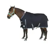 T TEKE Ultimate Turnout Sheet for Horses, 1050D Ballistic Nylon Outer, No Fil...