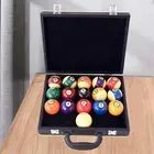 Pool Ball Case Portable Billiard Balls Storage Box for Indoor Outdoor Travel