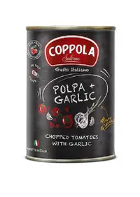 在飛比找樂天市場購物網優惠-COPPOLA 大蒜切丁番茄基底醬(無鹽)COPPOLA P