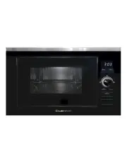 [Kleenmaid] Multistage Built Glass and Stainless Steel Microwave Grill Oven 28L in Black