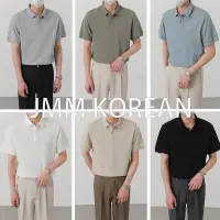 在飛比找蝦皮購物優惠-【JMM Korean】韓系 男裝 T賉 polo衫 短袖 