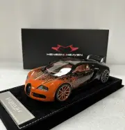 1/18 HH Model Bugatti Veyron Grand Sport Bernar Venet Limited With Display Case