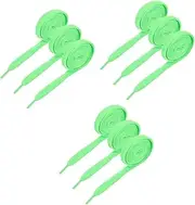 [Alasum] 9 Pairs Shoelace Decorative Shoe Laces Hockey Laces Shoes Laces Replacement Sports Shoes Laces Athletic Shoe Laces Hockey Sports Shoe Straps Ice Hockey Shoes Canvas Hollow
