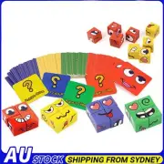 Face~Changing'Magics Cube Game, Wooden 3D Puzzle Face-Changing Magics Cube &