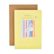 Hallmark Birthday Card - Flamingo Pizzaz