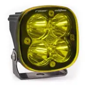Baja Designs LED Light Pod Each Squadron Racer Spot Pattern Amber Lens Universal
