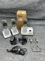 AT&T DL72319 DECT 6.0 3-Handset Cordless Phone w/ Connect to Cell & Call Block