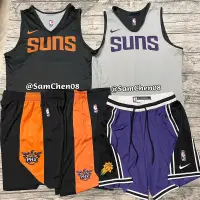 在飛比找蝦皮購物優惠-Nike NBA 太陽 球員版 雙面 練習衣 短褲 籃球褲 