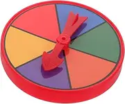 HANABASS Small Desktop Spinning Wheel for Kids Handheld Toy Game Round Plastic Enhance Coordination Unique Design