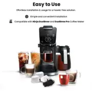 Activated Carbon- Coffee Filters with Plastic Bracket for Coffee Makers
