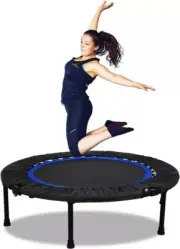 40" Mini Trampoline Rebounder Max Load 150KG, Fitness Trampolines