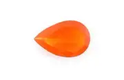 .60 Carat 9x6 9mm x 6mm Natural Pear Mexican Fire Opal Gem Stone Gemstone MOA4