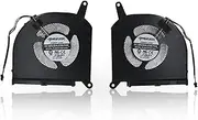 Lzcdelyxiao CPU+GPU Cooling Fan(0.28 inch Thick) Compatible with RP75XA RP77XA Aorus 15G 17G, AERO 17 HDR XA, Gigabyte Aero 15 OLED