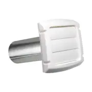 Dundas Jafine LH4WXZ 4" ProMax Dryer Vent Louvered Exhaust Hood, White