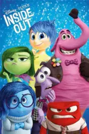 Inside Out - Characters POSTER 61x91cm NEW Disgust Sadness Joy Fear Anger Bong