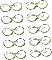 10pcs Mini Place Card Holders Creative Table Photo Clips for Weddings Events and Business Cards Paper Clips for Memo Stands