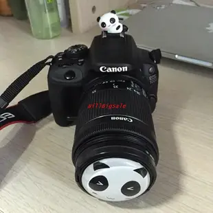 【現貨】遮光罩 UV鏡 熊貓鏡頭蓋 適用Canon EOS 600D 650D 60D 70D單眼相機配件