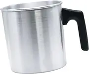 1.2L Wax Melting Pot, Dripless Pouring Spout & Heat-Resisting Handle Designed Wax Melting Pot, Candle Making Pouring Pot for Candle Making and Soap Making