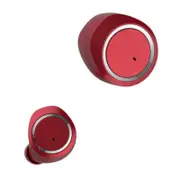 V7 Mini Wireless Stereo bluetooth 5.0 Earbuds Earphone Sports Handsfree Headset with Dual Mic RED COLOR