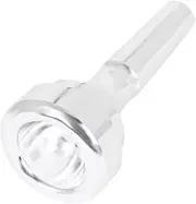 Frediuo Cornet Mouthpiece Silver Plate Mouthpiece Professional Training Trumpet Mouthpiece Tuba Mouthpiece for Trumpet Gift Musician