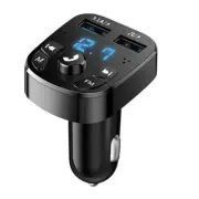 Car Bluetooth FM Transmitter MP3 Player Radio Wireless Adapter Kit 2 USB Charger (for: Honda Civic)