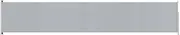 Retractable Side Awning 117x600 cm Grey - 100% Polyester Fabric with PU Coating, Powder-Coated Steel - Perfect for Patio, Durable & Weather-Resistant