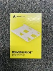 Corsair Dual SSD Mounting Bracket 3.5” Internal Drive Bay to 2.5" Easy Install