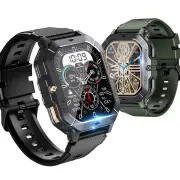 LEMFO C28 2.02-inch HD Screen 410mAh Battery bluetooth Call Heart Rate Blood Pressure Blood Oxygen Monitor Sleep Monitor