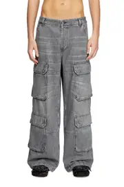 [Diesel] Diesel - Relaxed Jeans - D-Touch - Jeans - Man - Grey 29 Grey