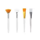 4 Pcs Face Mask Brush Set Soft Fan Facial Brushes Applicator Brush Makeup To ❤FR