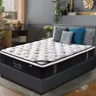 Queen Double King Single Mattress Bed Euro Top 9 Zone Pocket Spring Latex Memory