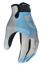 Harbinger Women's Shield Protect Full-Finger Fitness Gloves Grip Blue/Grey