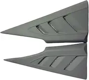 Wide Body Kit Accessories Decoration Tuning Sport Extension Compatible For TOYOTA C-HR CHR 2015-2022 Triangle Shutters Window Blinds Louver(Unpainted)