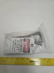 Accident Prevention Tags (Danger Do Not Start Men Working On Machine) 5.75" x 3"