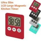 LCD Digital Kitchen Cooking Timer Count-Down Up Clock Loud Alarm Magnetic Clock