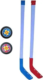 Hockey Sticks, 2 Street Hockey Sticks, Kids Hockey Stick, Ice Hockey Stick and Youth Hockey Training Accessoires for Perfect Hockey Starter for Boys Girls